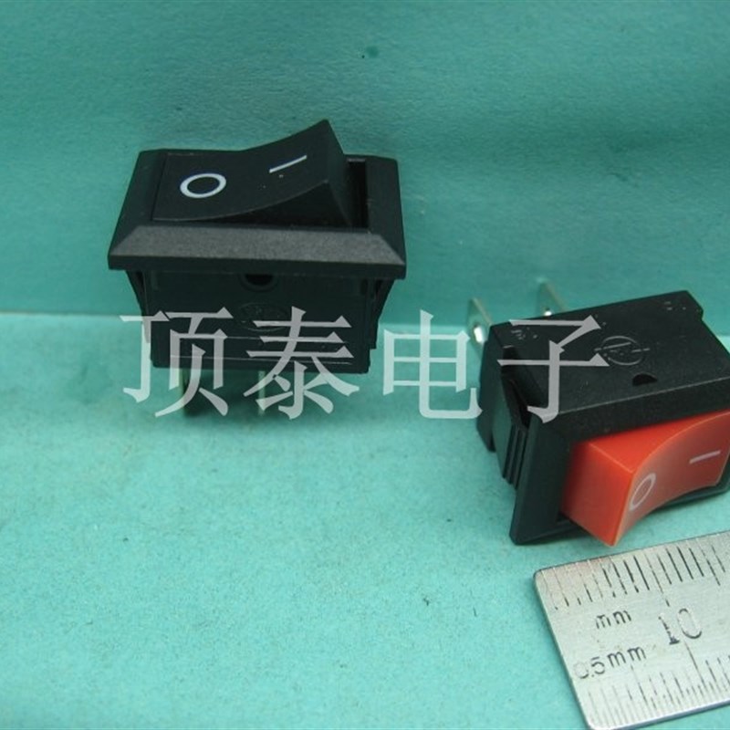 KCD1-101船型开关 2脚 翘板开关 波形开关 跳板开关 船形开关