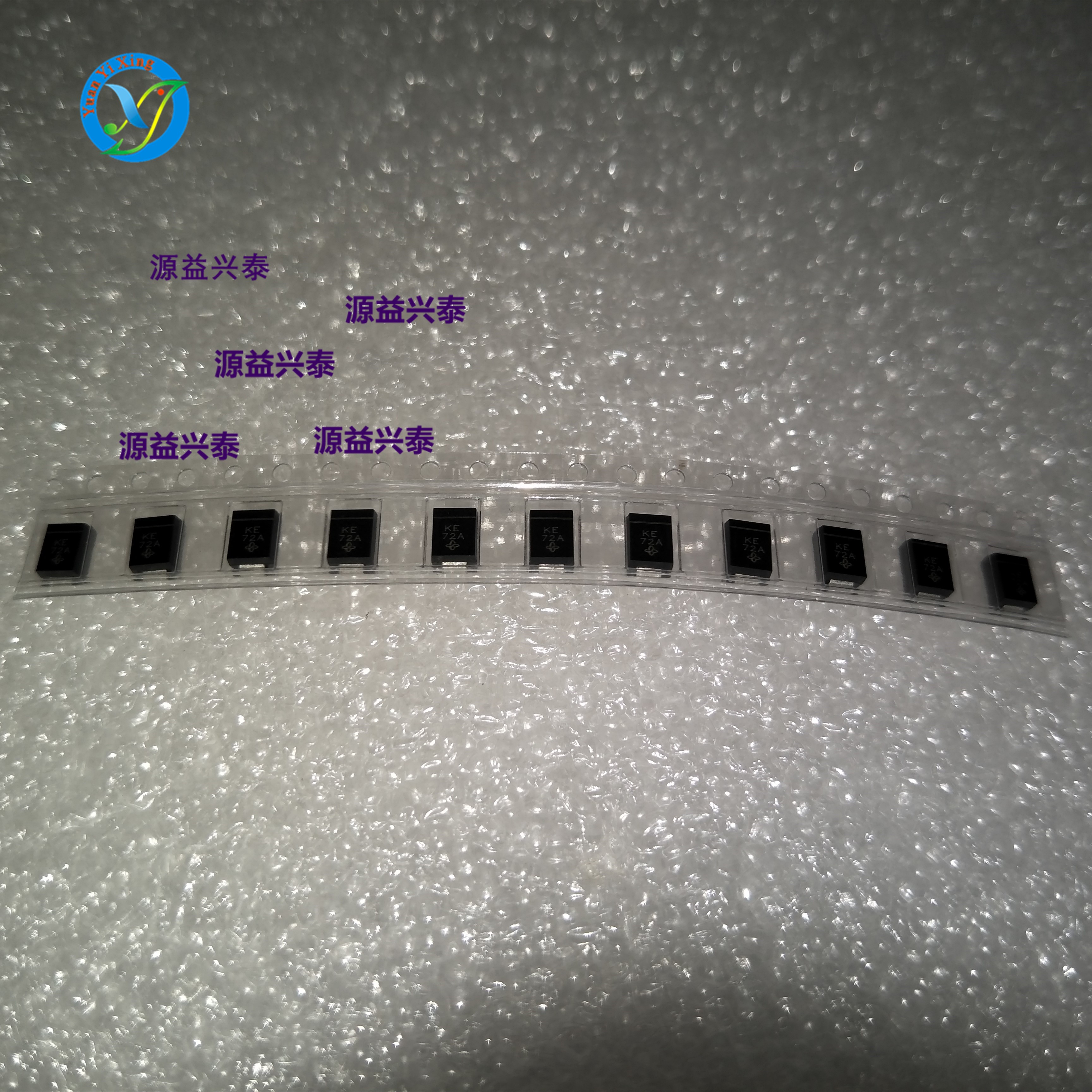 贴片TVS管 SMBJ5.0A DO-214AA 丝印KE 5V单向 SMB瞬态抑制二极管
