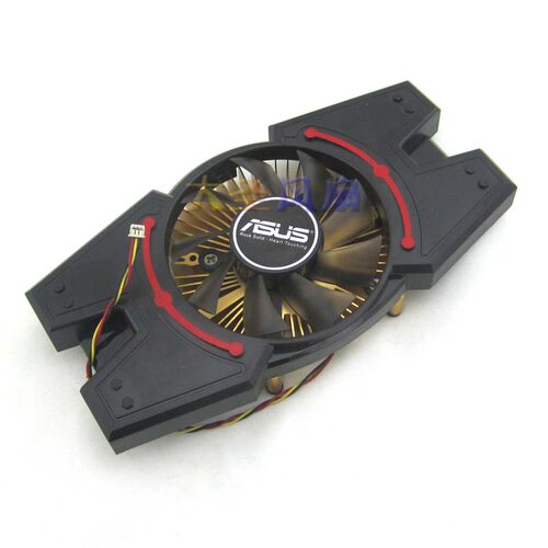 华硕 GT740 HD6570 HD6670 HD6670 HD6750 R7 250 3线显卡散热器