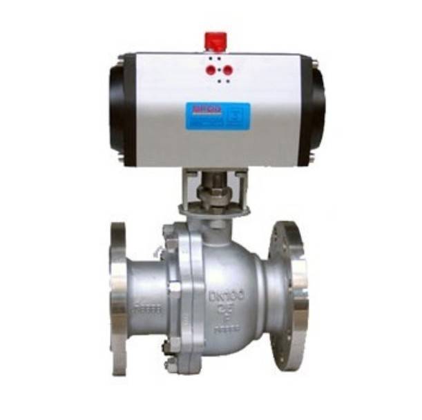 气动不锈钢法兰球阀 DN15 20 25 32 40 50 65 80 100 125 150 200