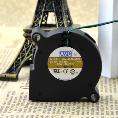 原装奇宏AVC 4515 BA04515B12E-NED 12V 0.15A 2线 鼓风机风扇