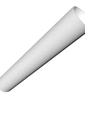 重庆米黄色灰色塑料成型风风管pp管EHV通管大口径风废气通风道管