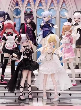 官方正品光魇双生mjd可动人偶bjd娃娃盲盒潮玩公仔桌面摆件手办女