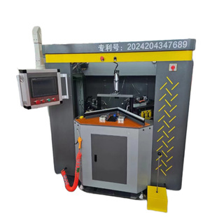 孔注胶孔工艺加工 系统门窗数控组角机螺钉打孔机8轴组角机角码