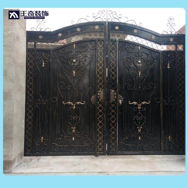 纯手加工铁艺大门精品铁艺大门厂家南京锻打电动铁艺门制作，,全屋定制,阳台门,淘宝优惠券,粉丝福利购,淘宝优惠卷