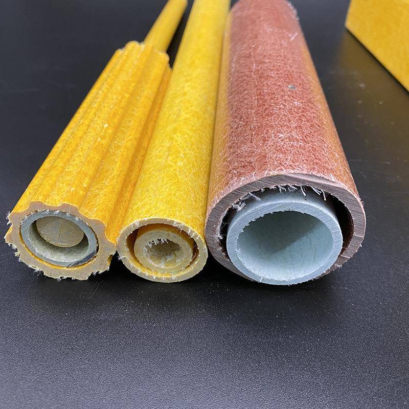 玻璃钢拉挤型材圆管FRP复合方管工字钢现货槽钢矩形管厂家