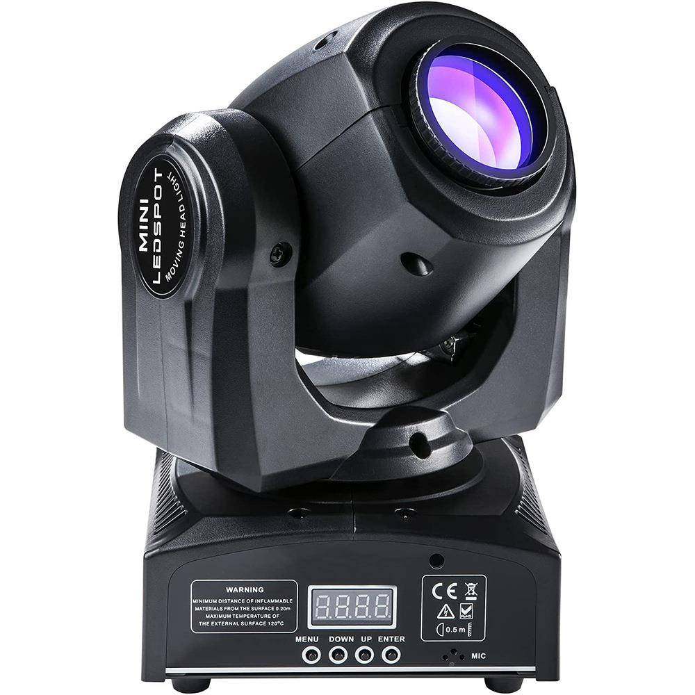 新款摇头灯60W光束灯婚庆酒吧旋转图案演出灯舞台灯光氛围光速灯