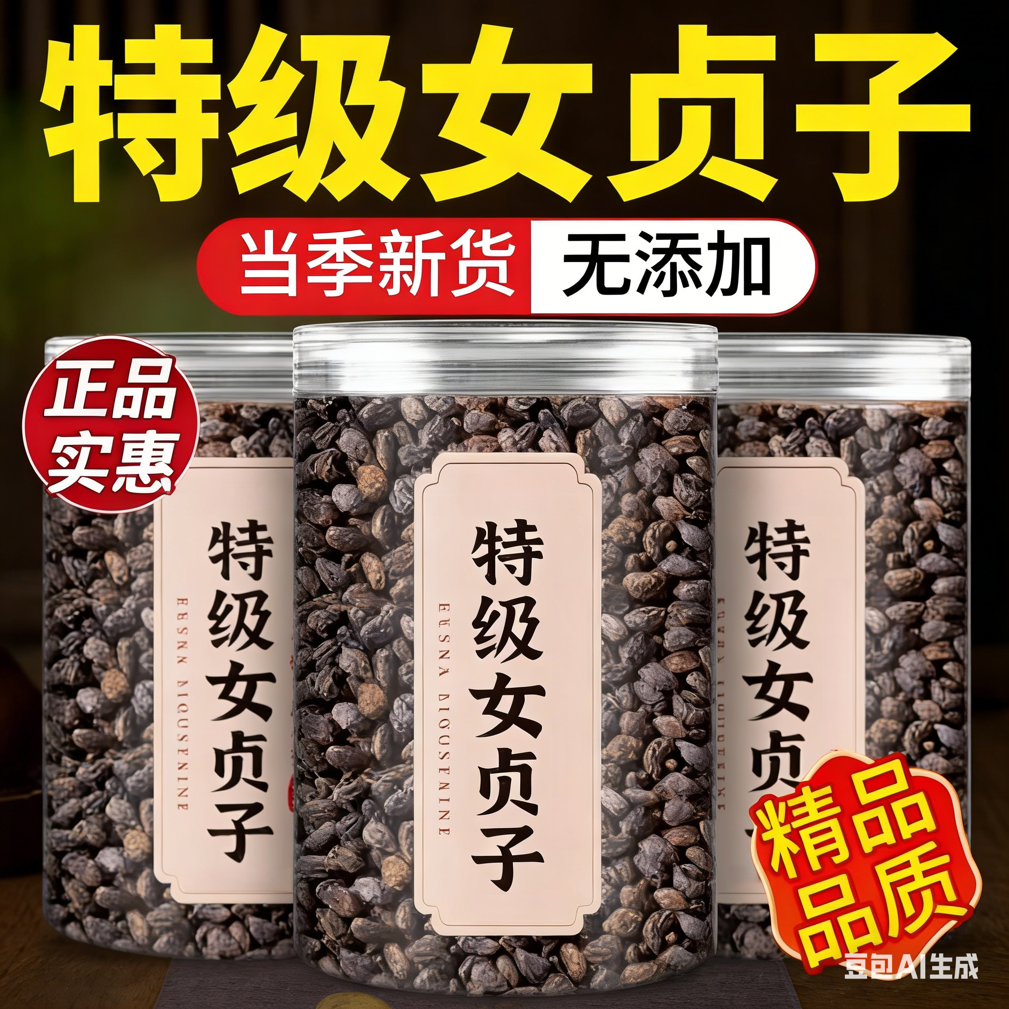 央妈推荐正品新货女贞子泡茶泡酒
