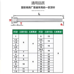 模具顶针顶杆skd61定做配件司筒扁顶针镶针托针推管冲针双节全硬