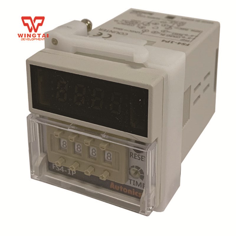 正品韩国奥托尼克斯 数字计数器FS4A-1P4八脚插座连接继电器模块