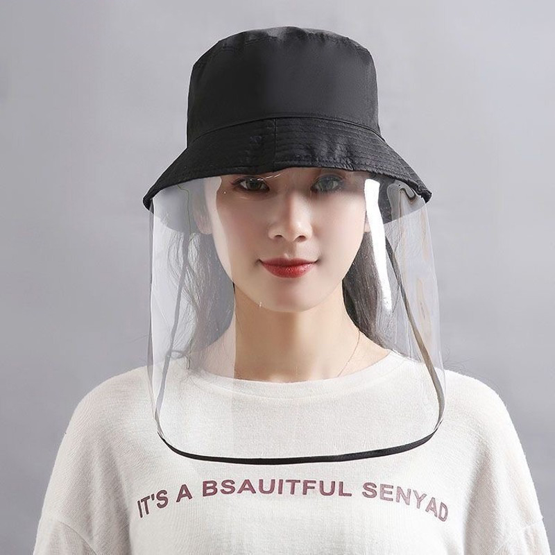 做饭挡油神器面罩夏季防油烟帽子厨房专用防烟女遮脸炒菜防油炸