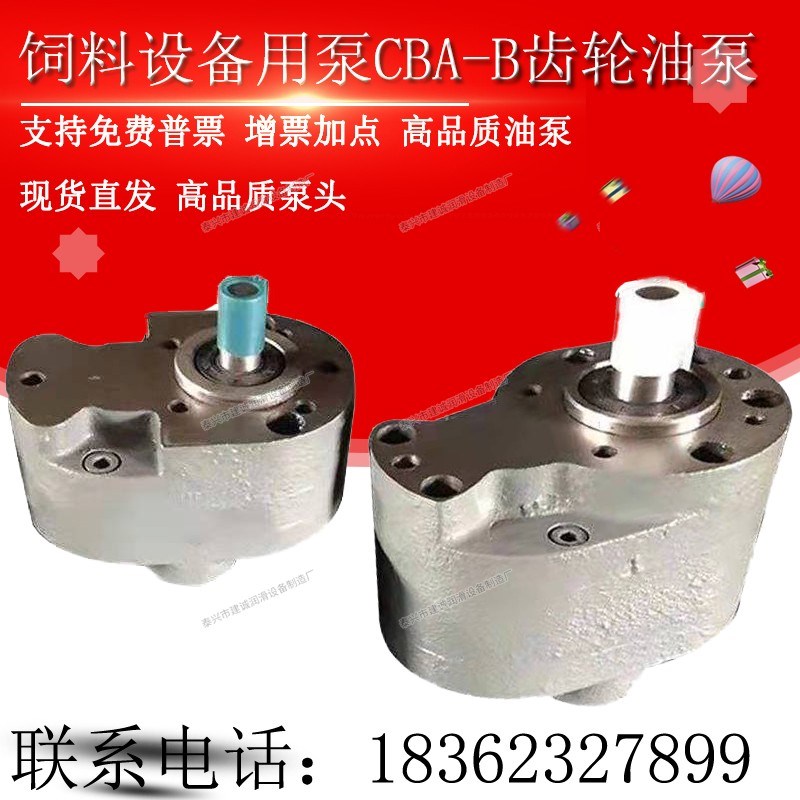 CBA-B160/B125/B100/B63/B25齿轮油泵CB-B32/16/25GW饲料喷油泵40