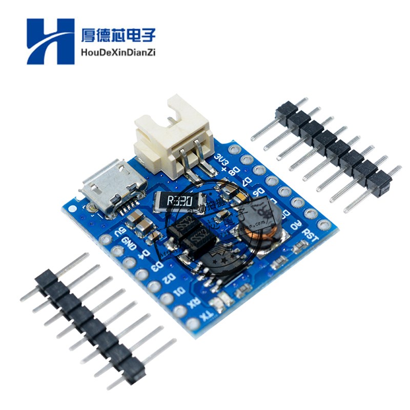 WeMos D1 锂电池专用充电板Mini USB接口 充电模块 锂电池充电器