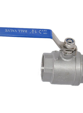 304不锈钢球阀201二片式两片式内螺纹内丝水开关阀门4分6分1寸DN8