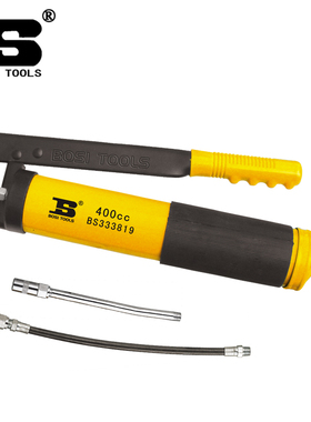 波斯工具 重型黄油枪400g 压杆式油枪工业级汽修润滑BS333819