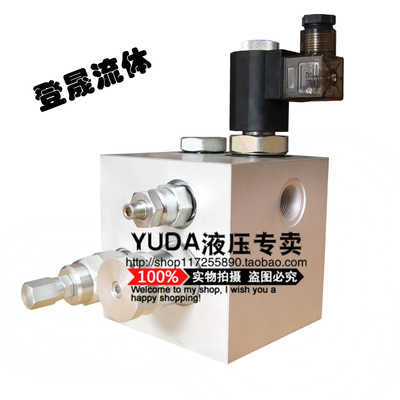 原装登晟流体插装电磁支撑阀16通径AC220V/DC24V 液压升降支撑阀