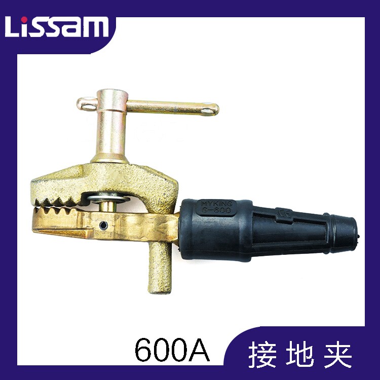 重型全铜600A接地搭铁钳接线夹接地夹电焊夹气保焊氩弧焊钳地线夹