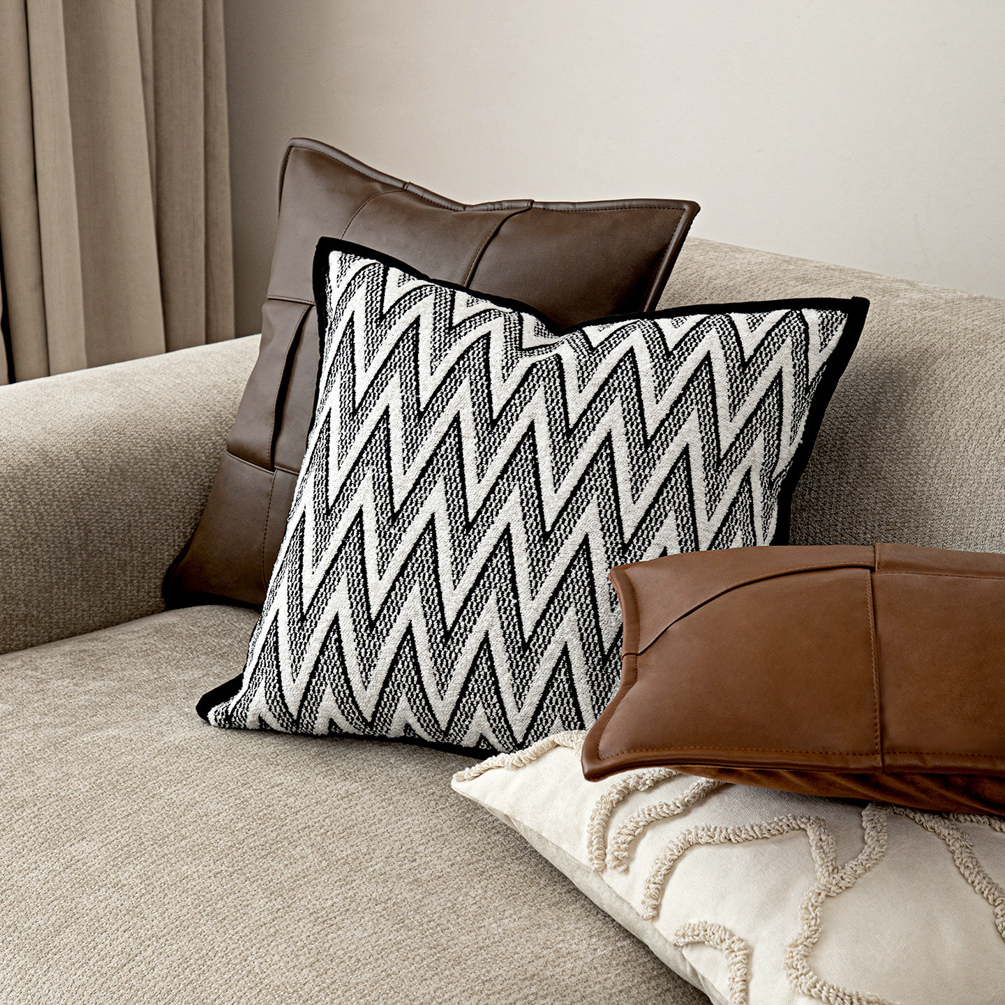 【客厅改造好物】中古风沙发抱枕