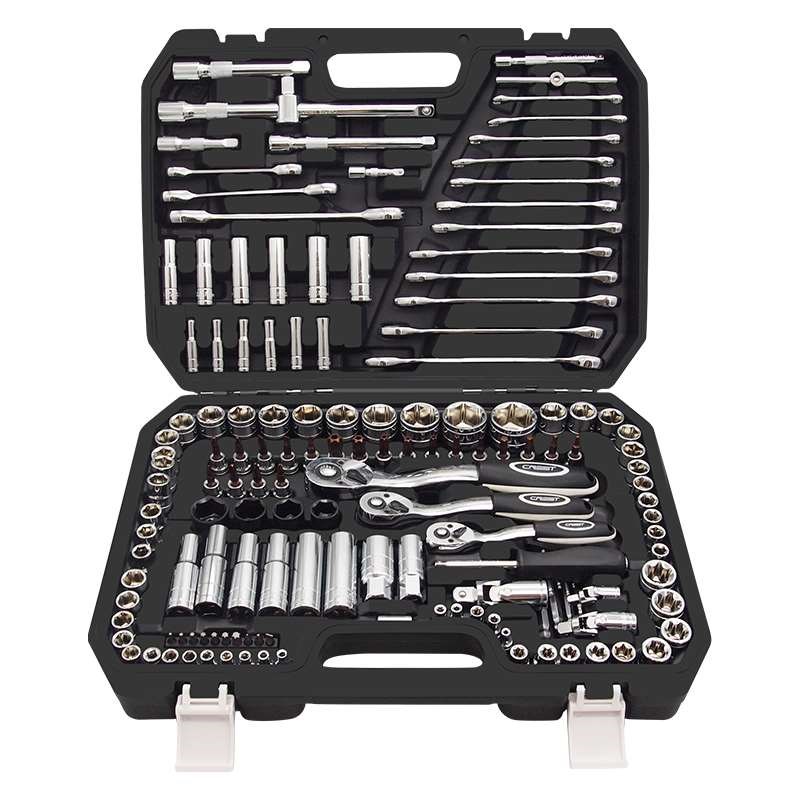 150件 汽车维修全套五金工具套装汽修套筒扳手修车大全修理组合箱