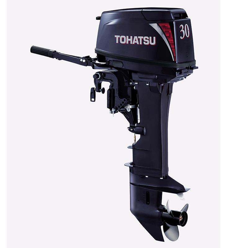 进口船外机橡皮艇推进器冲锋舟螺旋桨玻璃钢船用马达舷外机