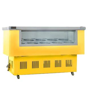 冰激凌冷冻展示柜厚切炒酸奶展示柜雪糕冰棒冷柜冰淇淋柜商用