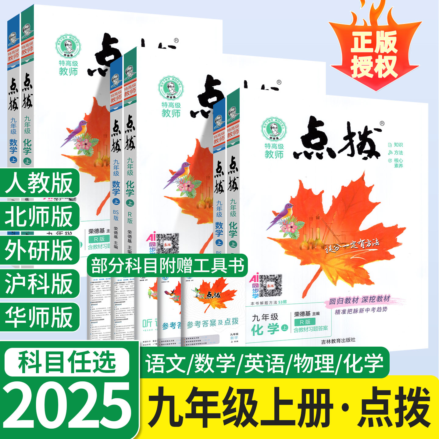 2025秋新版初中点拨人教版九年级