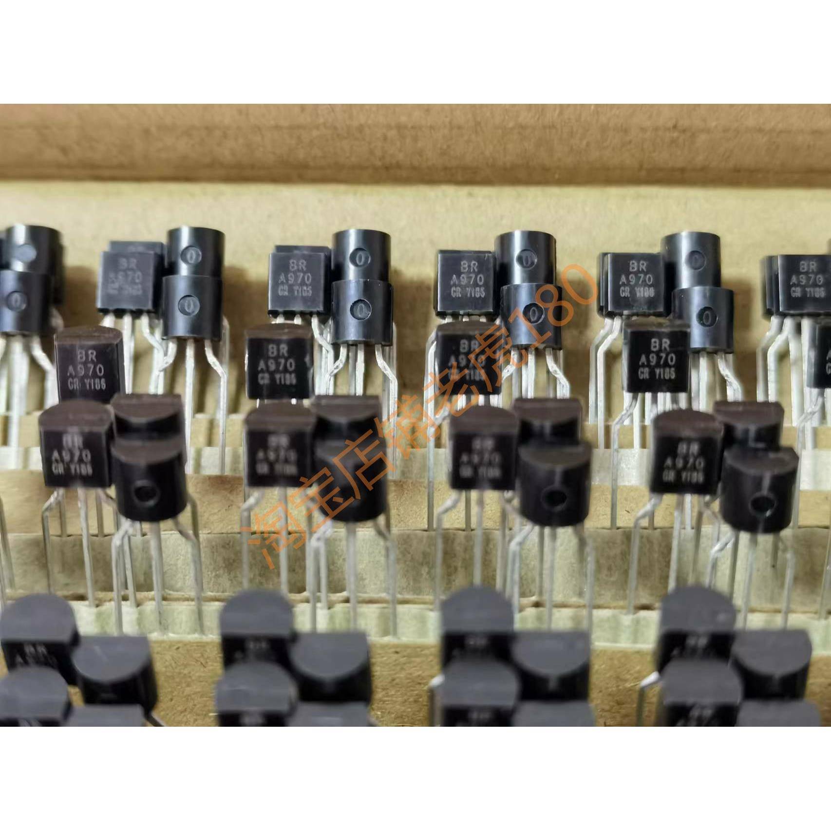 全新原装低噪声音频放大三极管 2SA970 2SC2240蓝箭品牌