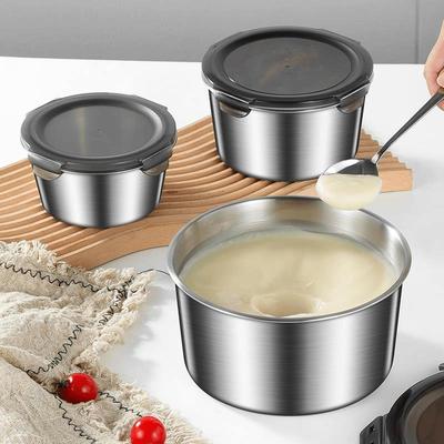 316不锈钢食品级猪油盆家用厨房储油调料罐子带盖大容量装油油缸