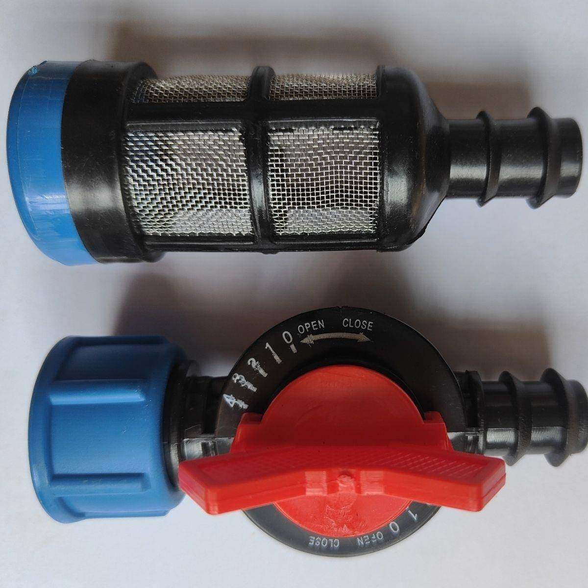 文丘里大流量施肥器取水灌溉设备阀门底滤止水回弹簧珠子垫片配件