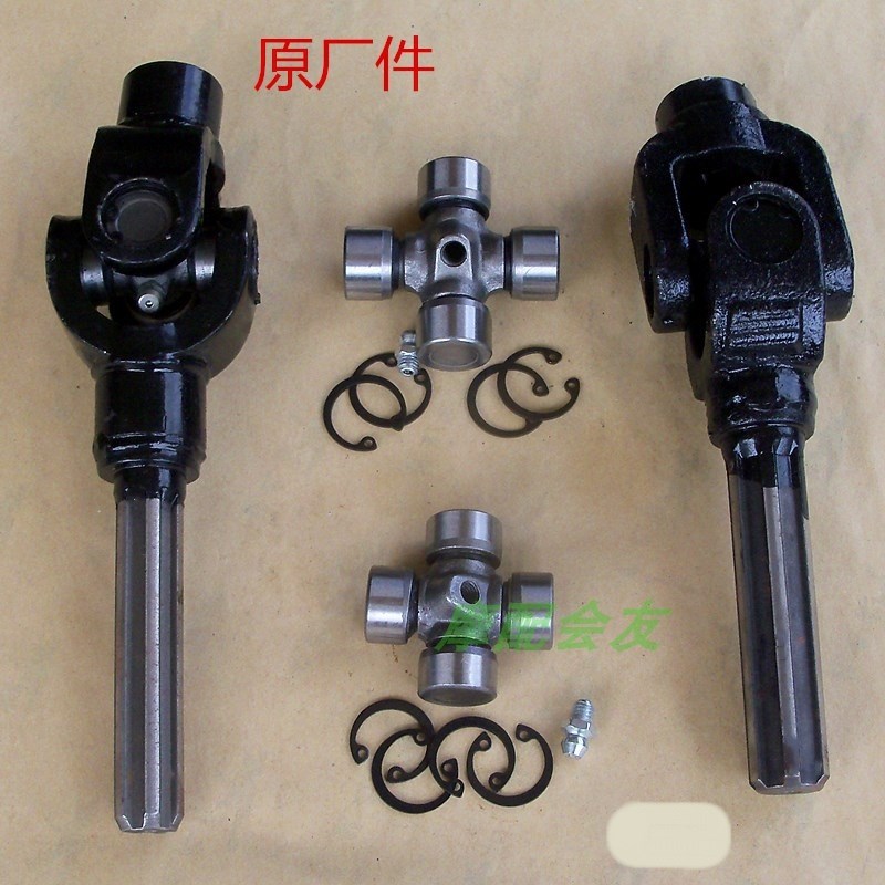 隆鑫大运悍威雷电沸腾福田三轮摩托车万向节十字节传动轴接手总成