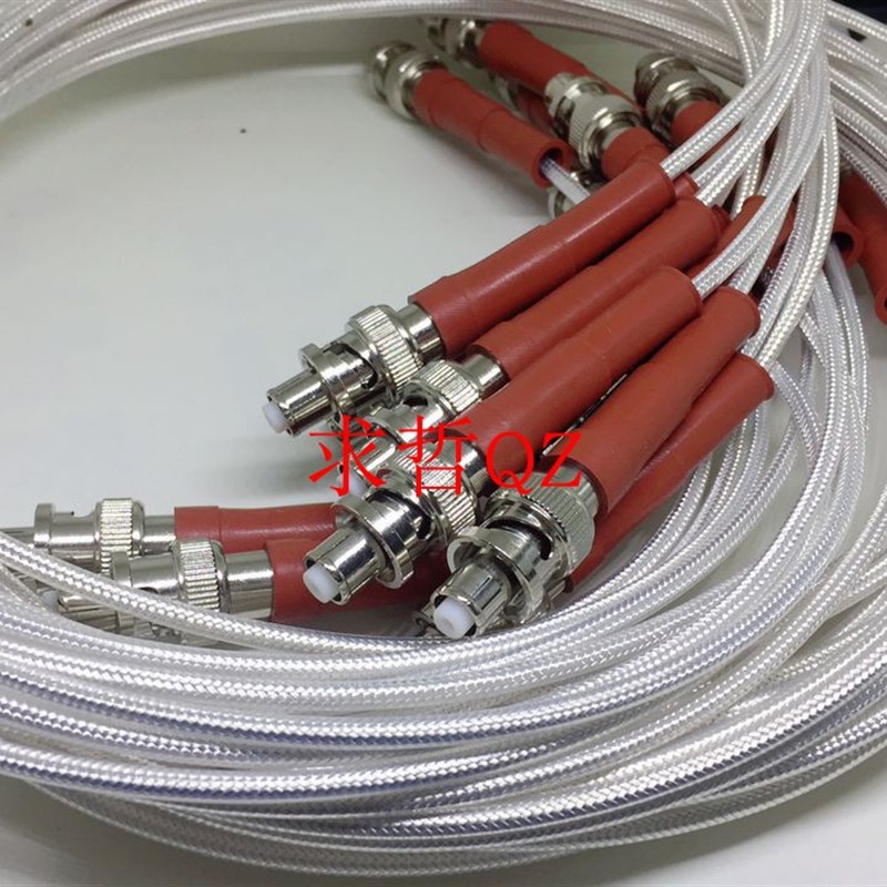 定制线材SHV高压BNC--5KV 插头-插头线 高频线 外径3.5mm铁氟龙线