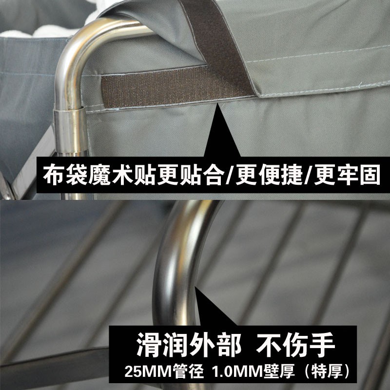 不锈钢折叠式布草车房口车收集手推车酒店宾馆客房服务车工作车