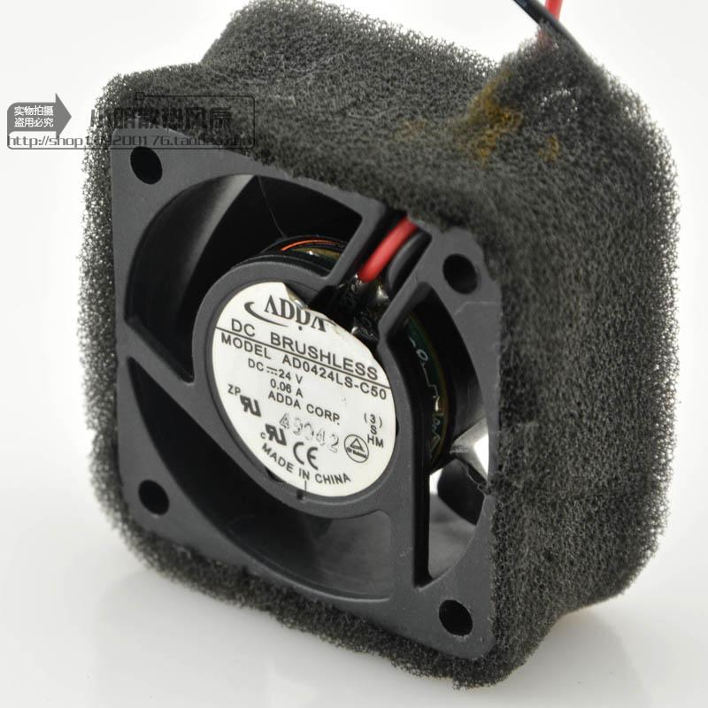原装正品 ADDA 4020 24V 4cm AD0424LS-C50  散热风扇