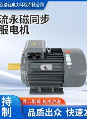 交流永磁同步电机现货三相永磁调速电机185w高效节能电动机