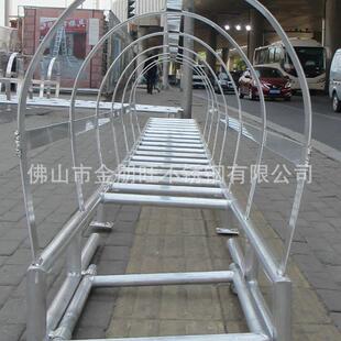 预 厂家加工定制304不锈钢爬梯护笼非标定制不锈钢管爬梯安装