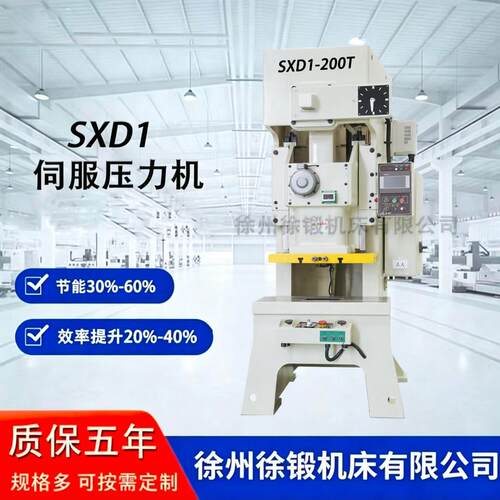 SXD1-200T伺服冲床开式固定台精度冲床