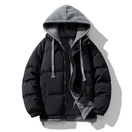 LG奥特莱斯新款冬男女羽绒棉衣果蔬收纳袋情侣加厚宽松外套送人款