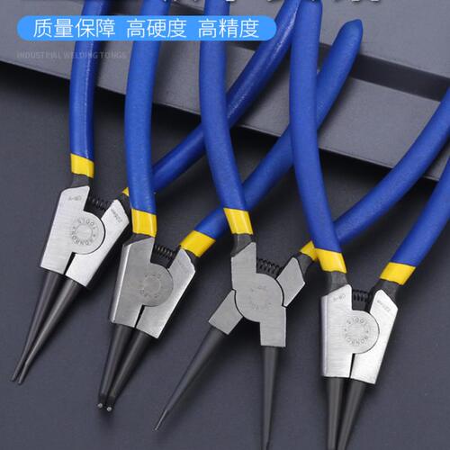 卡簧钳弹簧钳两用卡黄内外卡钳子卡环卡簧卡扣内扩张钳开口撑开钳