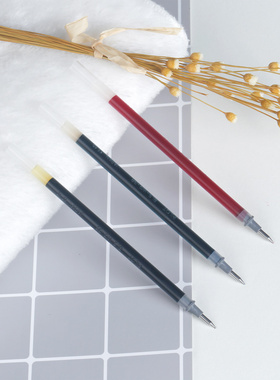 日本PILOT 百乐滑力中性笔芯 BLS-WG-38芯w水笔芯0.38红蓝色子弹