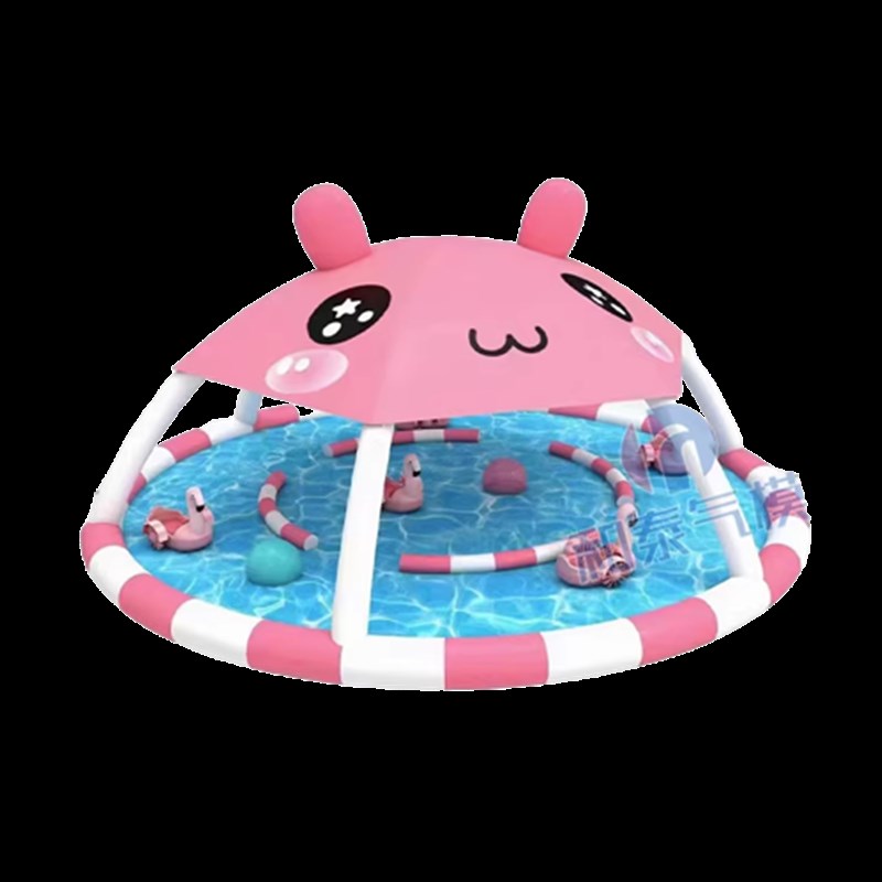 大型充气水池游泳池移动支w架游泳池工程工地蓄水池养鱼池设备