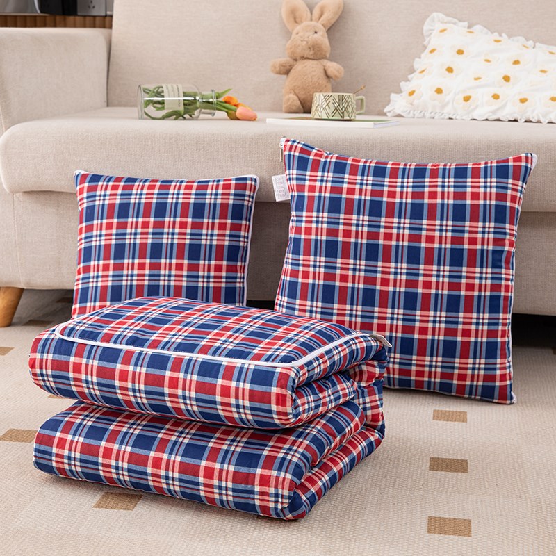 2024新款全h棉抱枕被子两用简约客厅沙发靠垫卡通办公室宿舍空调