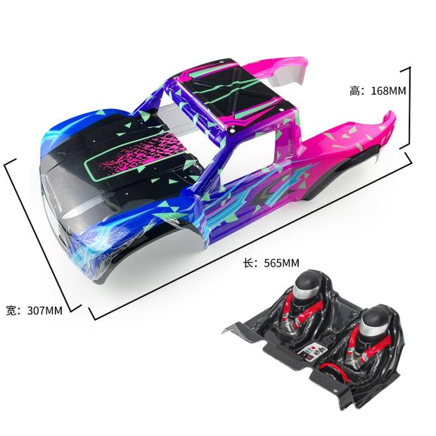 松果林1002se后直桥沙漠越野短卡无刷攀爬车高P速RC四驱遥控模型