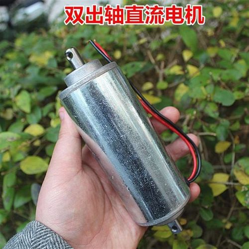 双出轴流机发动机t24V动力马达滚珠电直轴承