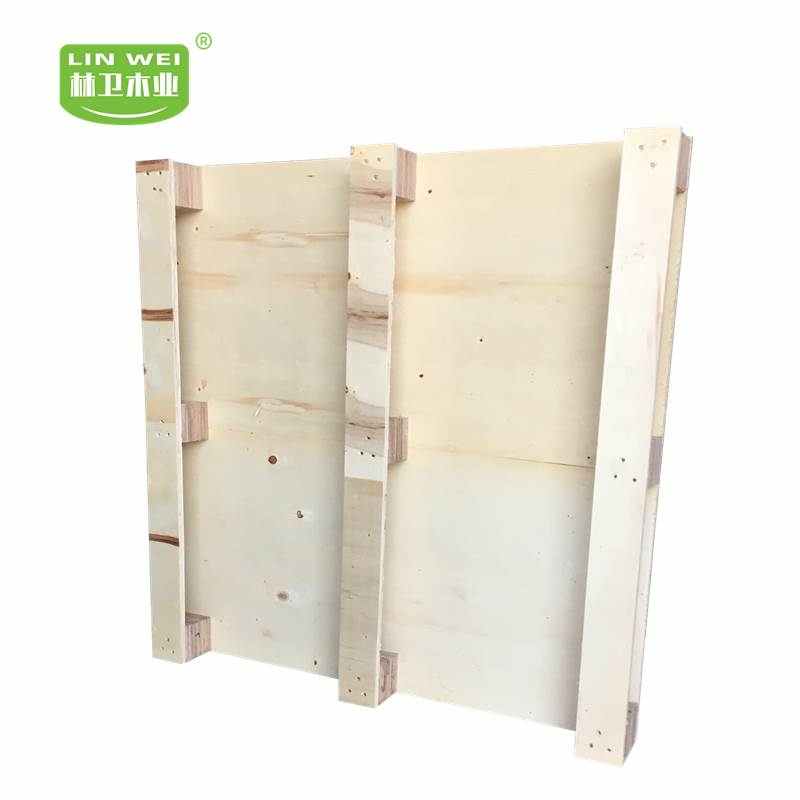 辽宁木质出口免熏蒸木托盘海运货柜卡板物流木架欧V标木栈板胶合