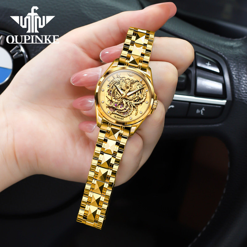 进口机芯瑞士品牌女士机械手表