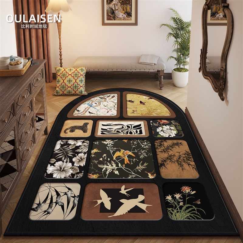 2025新款高级地垫入户门垫门外进门家用玄关脚垫门厅防滑耐脏地毯,居家布艺,入户地垫,淘宝优惠券,粉丝福利购,淘宝优惠卷
