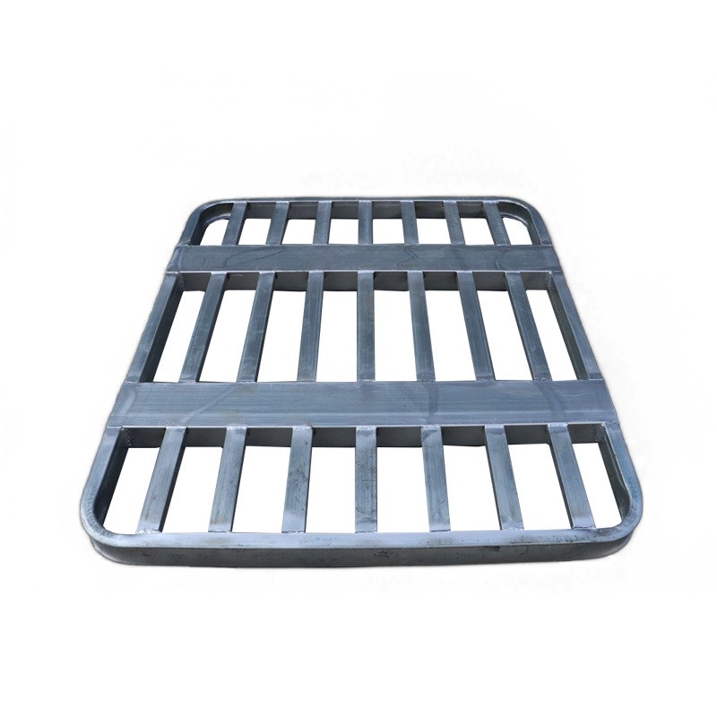 叉车钢制托盘镀锌仓储物流冷库叉车托盘叉车S铁托盘镀锌钢托盘