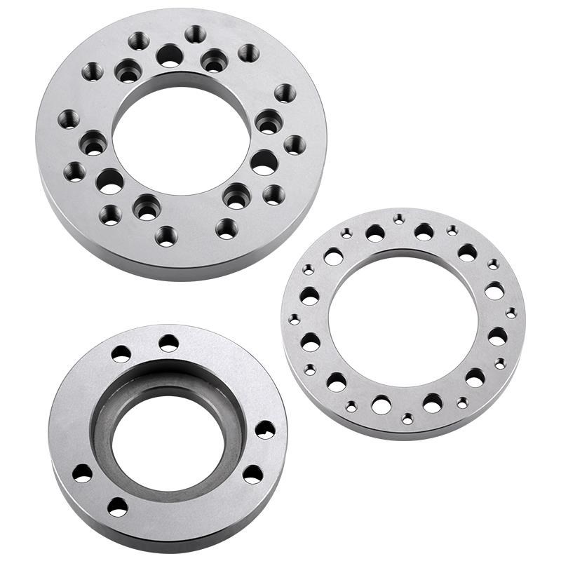 数控车床液压三h爪卡盘A型C型D型法兰盘连接过渡盘根5 6 8 10 12