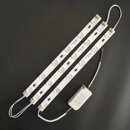 led灯条替换吸顶灯灯芯长条形超亮灯板单色白光灯带灯泡灯管贴片