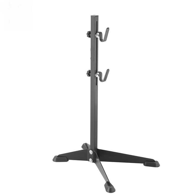 折叠山地公路自行车伸缩单车挂架树桩维修L架展示架三角立式停车